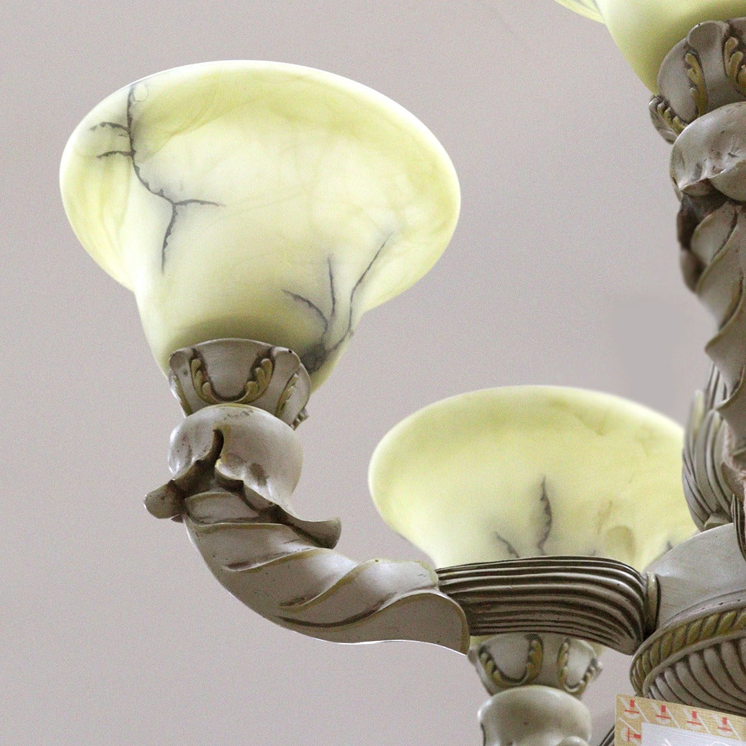 Retro Beige Chandelier