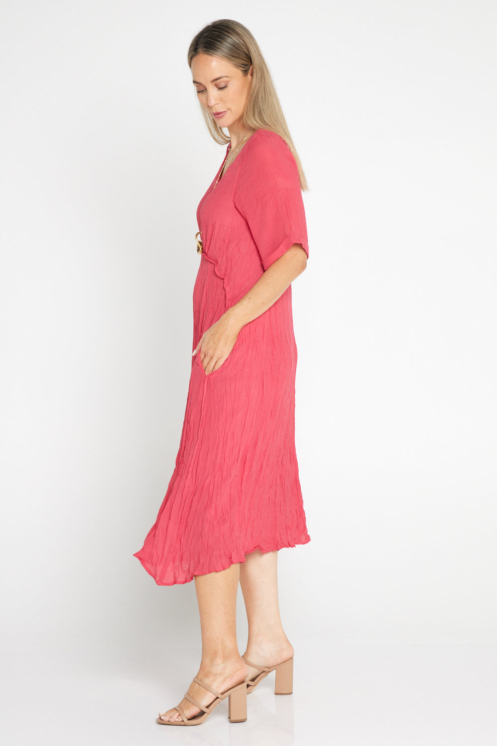Waterhouse Dress - Coral