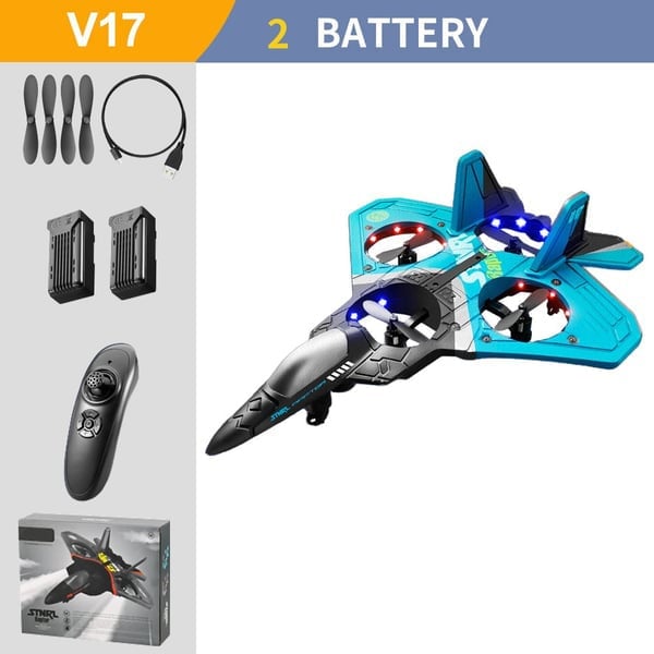 🔥V17 Jet Fighter Stunt RC Airplane