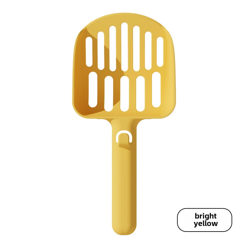 Large Cat Litter Shovel Toilet Cat Litter Basin Cleaning Cat Litter Shovel Long Handle Cat Shit Shovel Large Hole Tofu Cat Litter Shovel