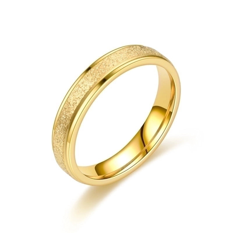 U Shape Stainless Steel 18K Gold Plated