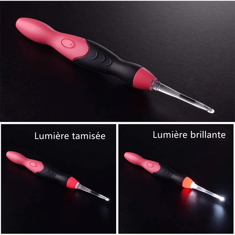 Ensemble Crochets lumineux LED