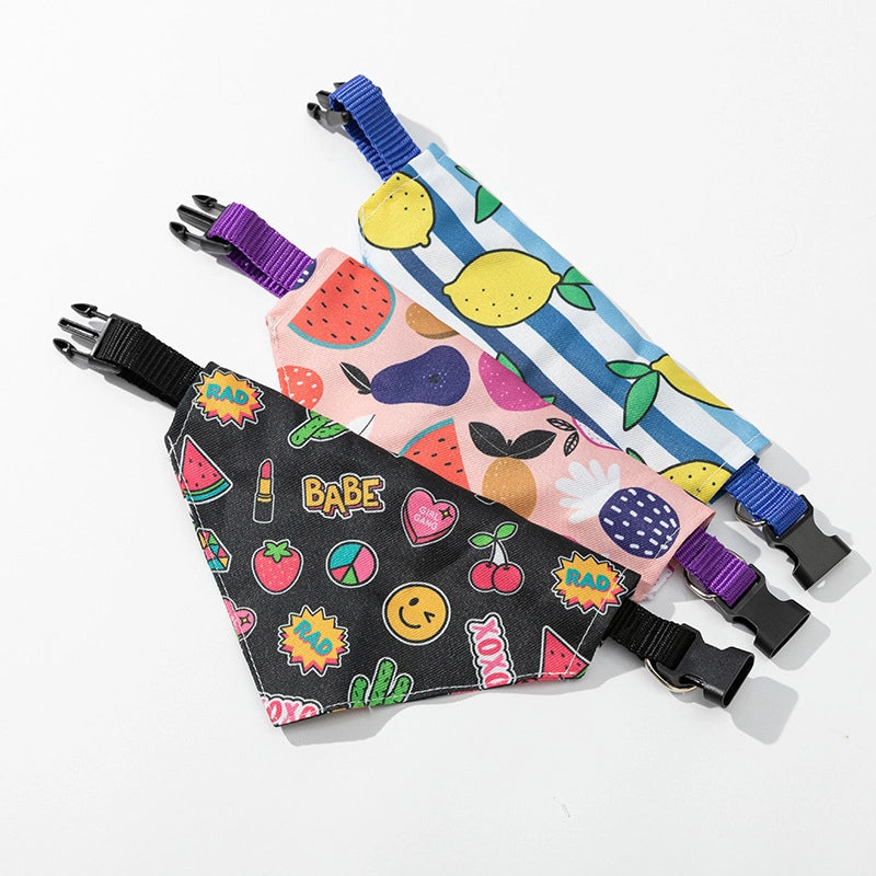 Pet Clothing Accessories Dog Scarf Pet Triangle Saliva Towel Dog Accessories