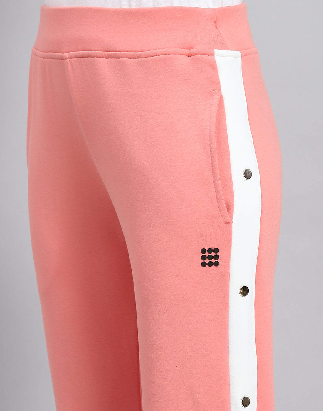 Women Pink Solid Regular Fit Lower