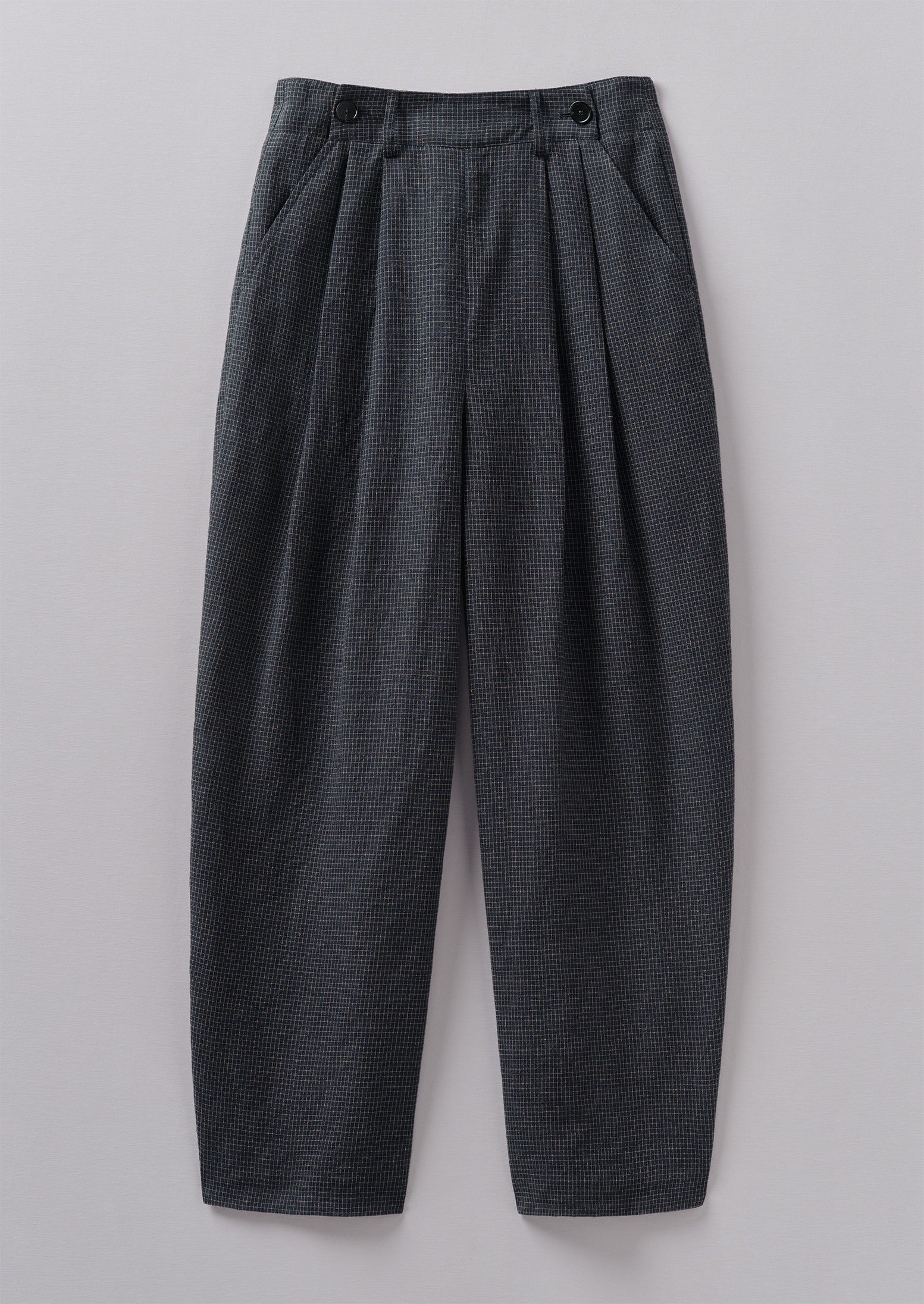 Mariner Grid Check Trousers | North Sea