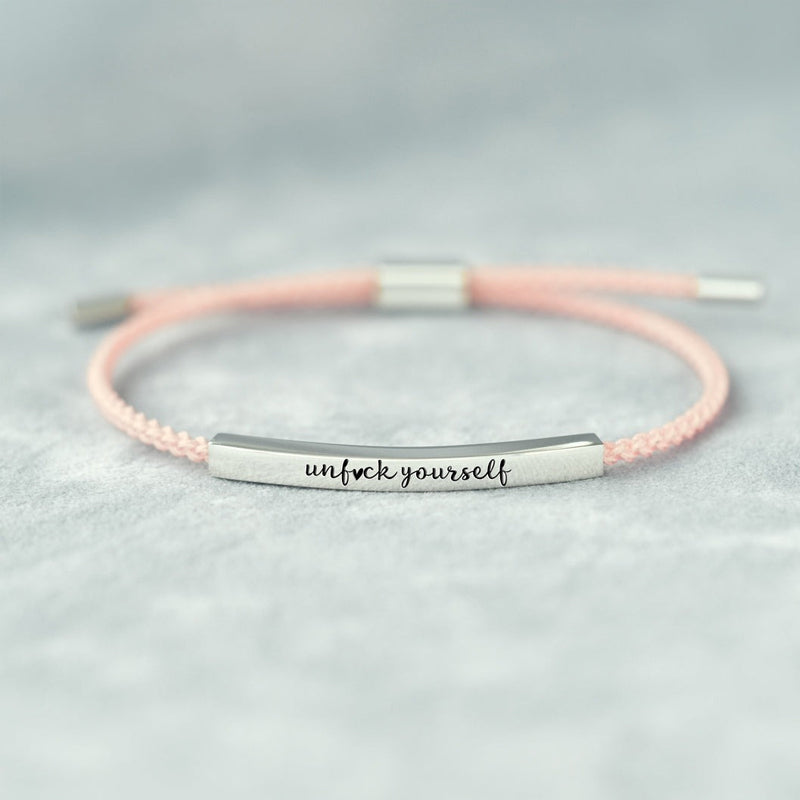 UNF♥CK YOURSELF TUBE BRACELET