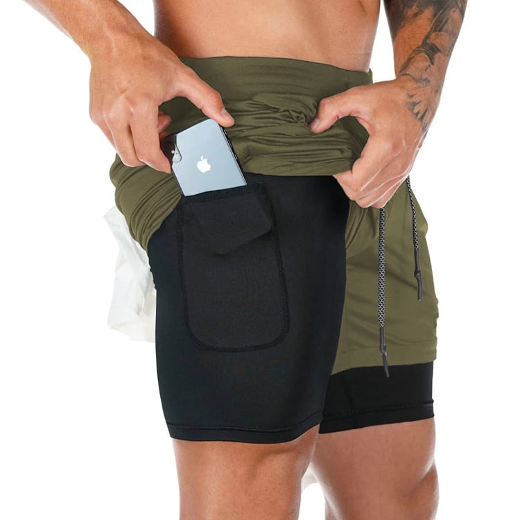 🔥Last day 46% OFF - M's 7 Kinetic Pocket Lined 2 in 1 Mesh Short