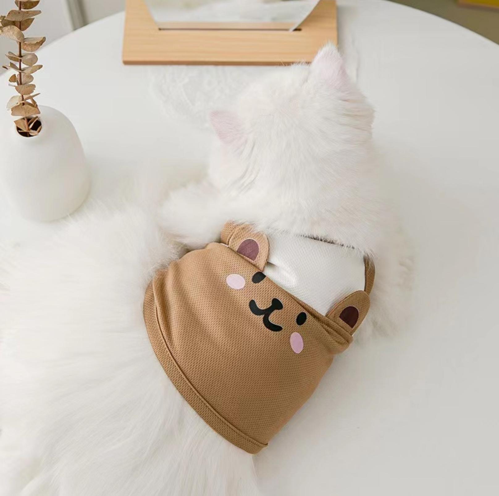 Cute Bear-Themed Pet Summer Vest