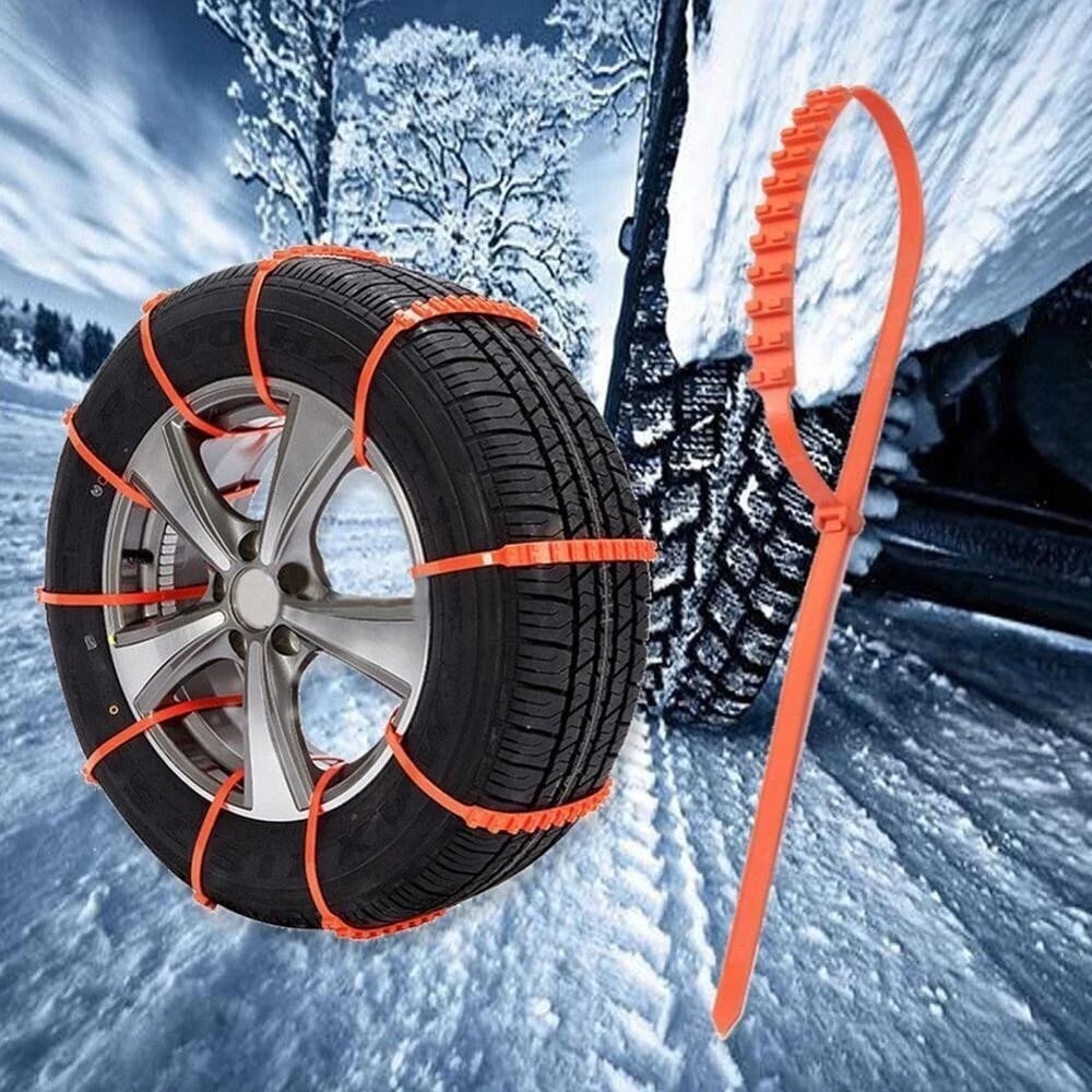 (NEW YEAR SALE) REUSABLE ANTI SNOW CHAINS OF CAR OF