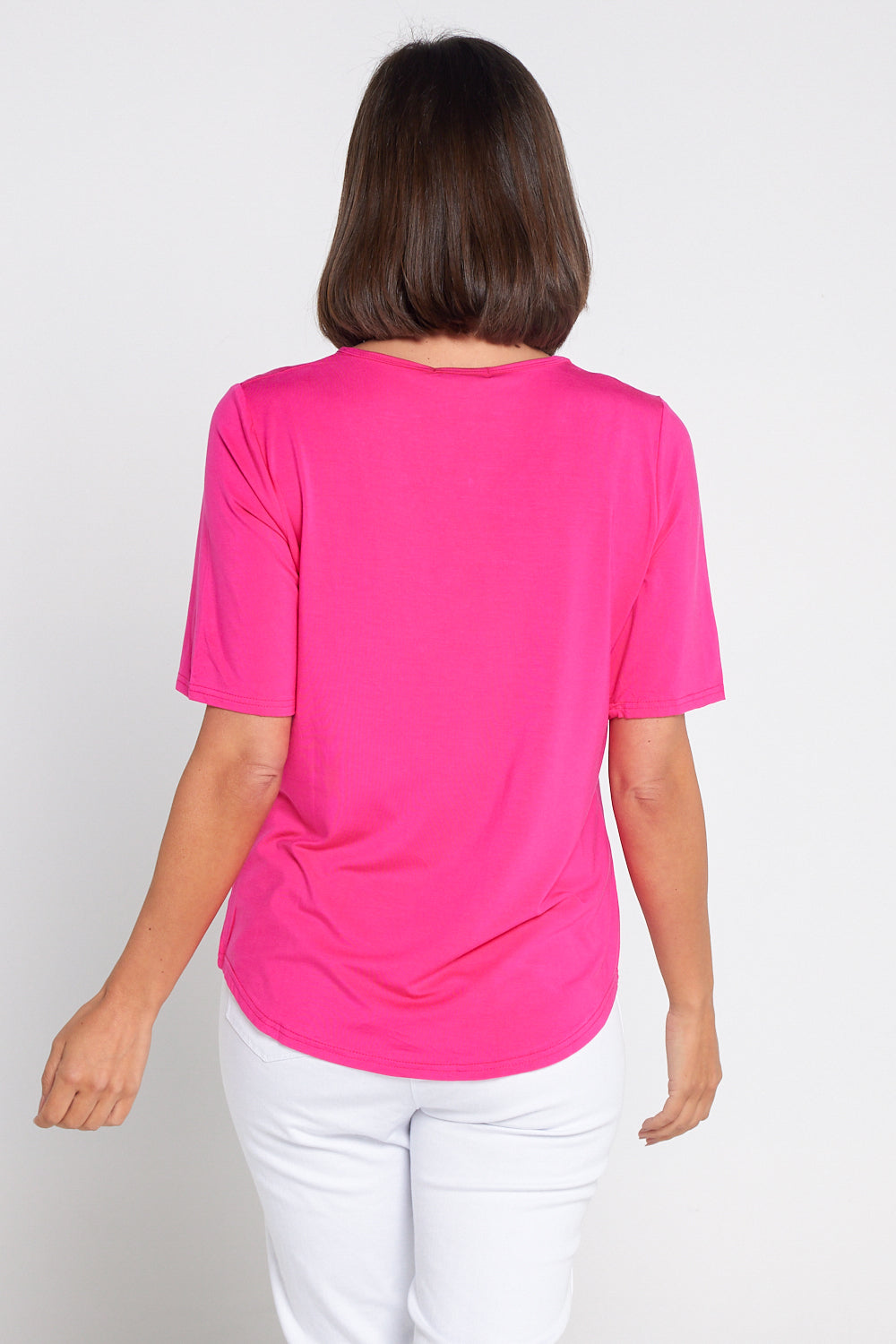 Modal Tee - Hot Pink