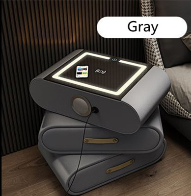 Nova 3 Drawers Multifunction Creative Rotating Smart Nightstands Bedside Table With Charging Station