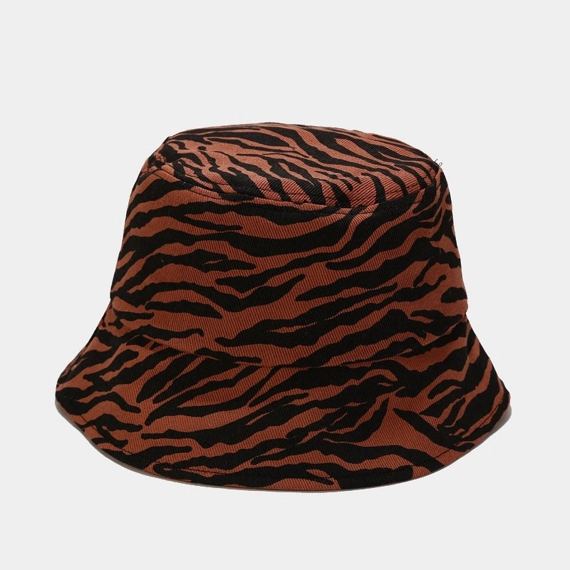 Fisherman Hat Tide New Striped Hat Korean Dongdaemun Hat Female Four Seasons Can Wear Sunscreen Cap