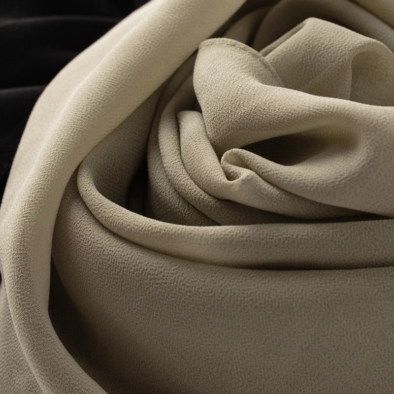 Women's Sweet Solid Color Polyester Kerchief