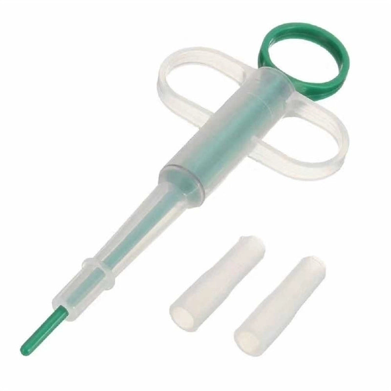 Minimalist Plastic Solid Color Pet Feed Medication Utensil