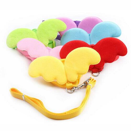 Angel Wing Dog Harness With Leash