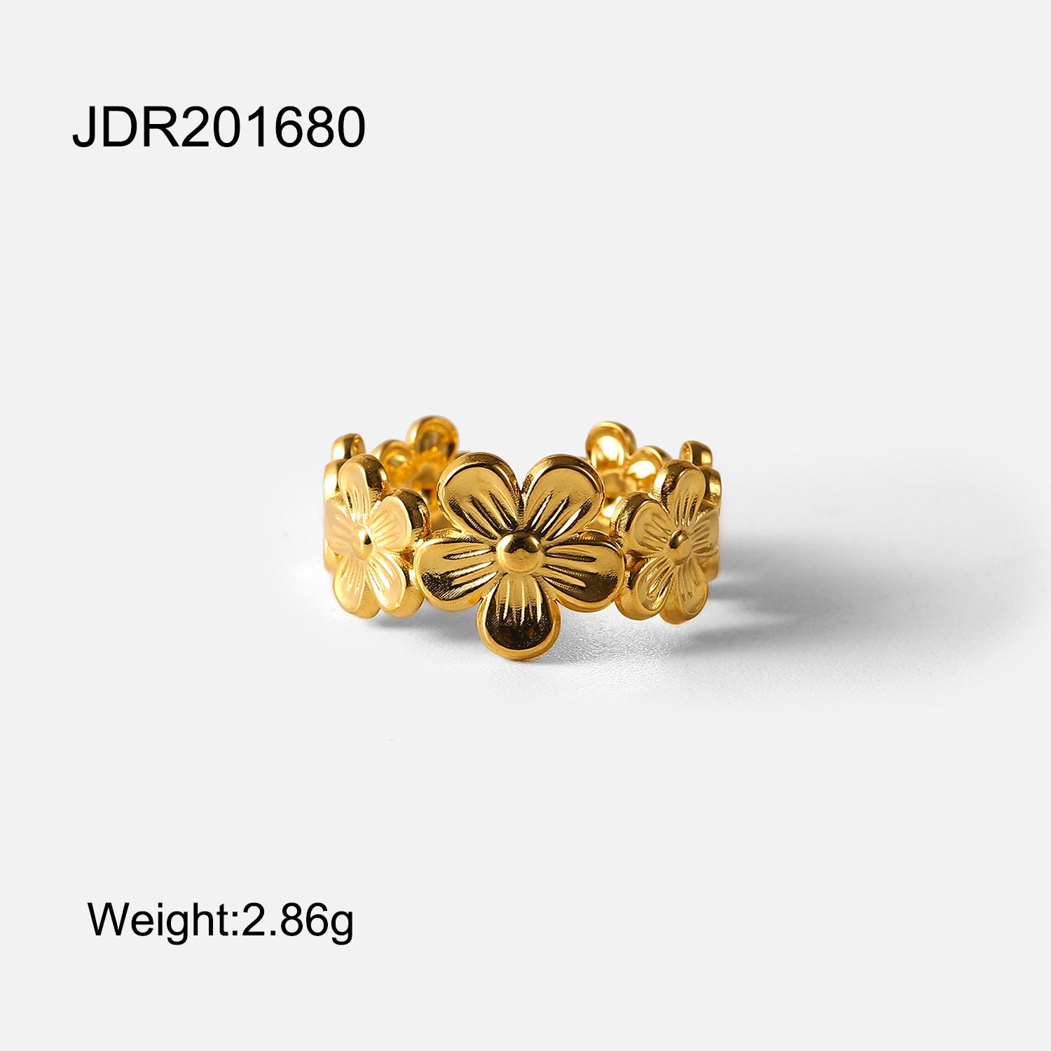 Jie Ding Stainless Steel Retro Love Ring Niche Ring Titanium Steel Bracelet Rings