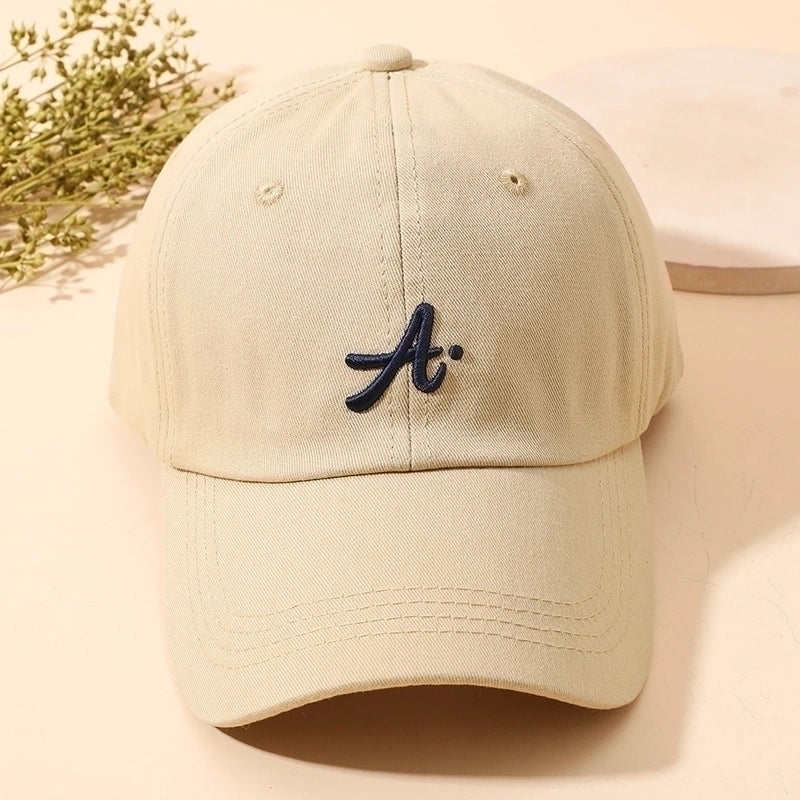 Unisex Casual Streetwear Letter Curved Eaves Baseball Cap