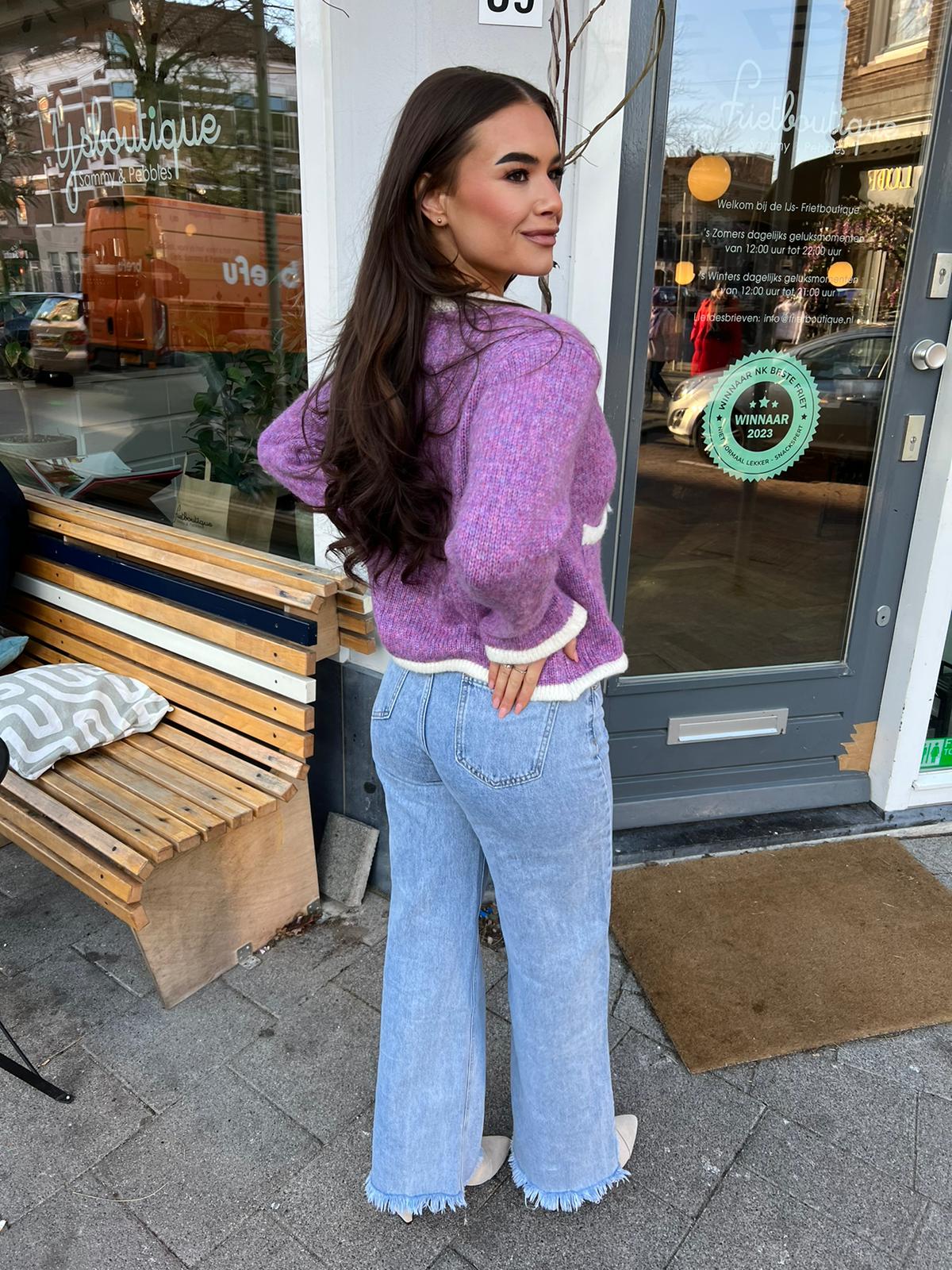 Romee vest purple