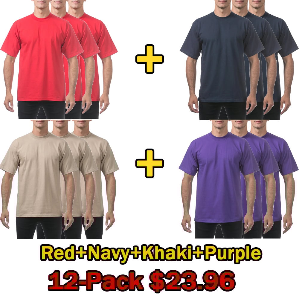 ⚡Last Day Clearance - Men's Heavyweight Cotton Short Sleeve Crew Neck T-Shirt