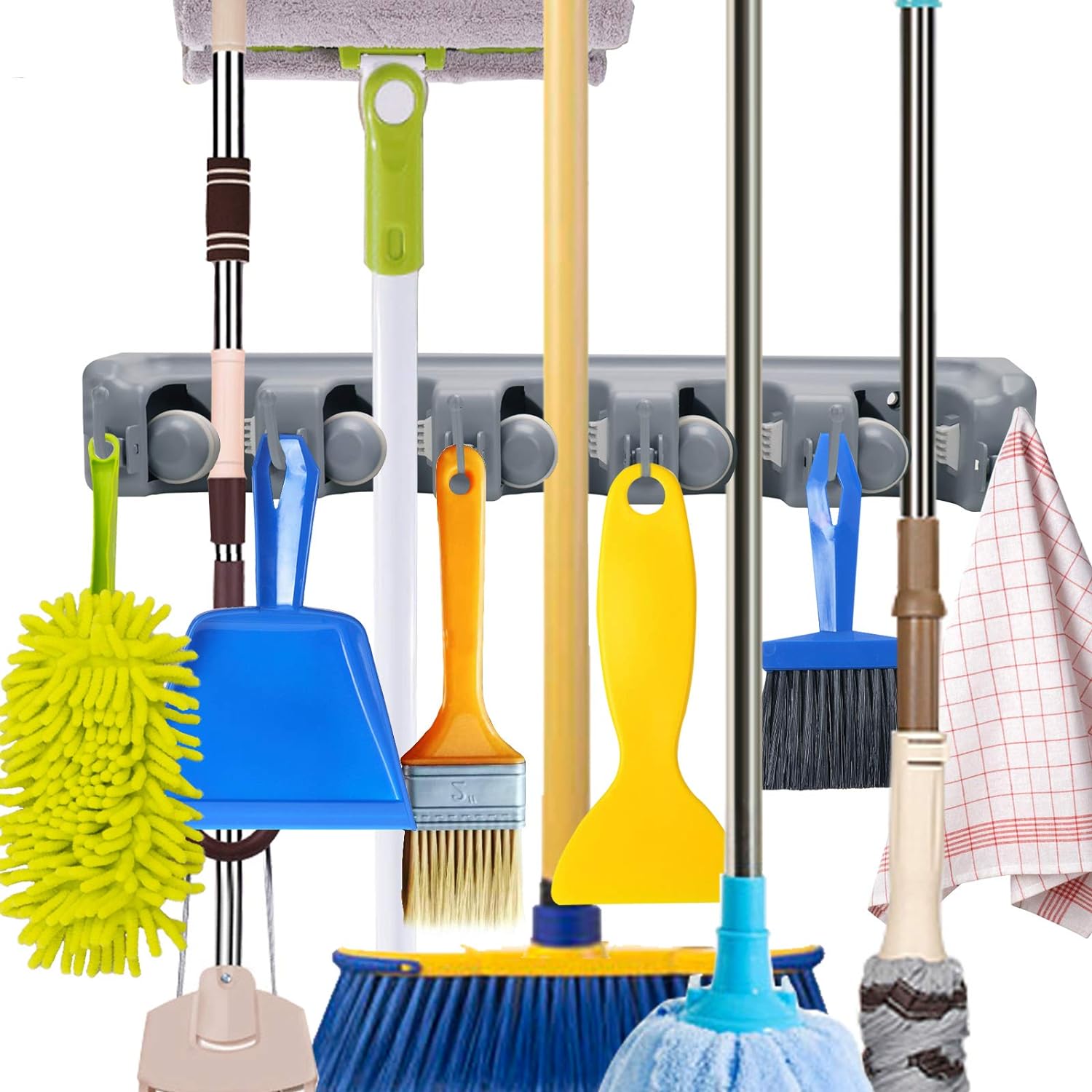 Mop Holder . Broom Holder ( Screw Type)