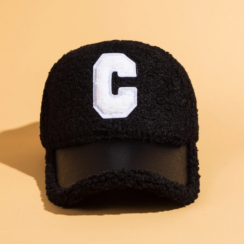 Women's Minimalist Letter Embroidery Curved Eaves Baseball Cap