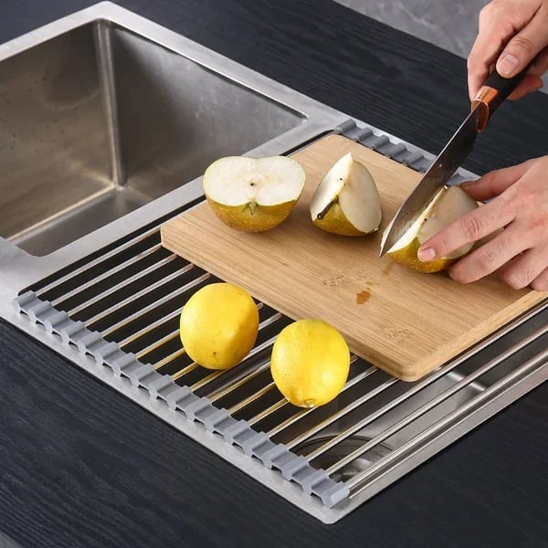 🔥49% OFF🔥 New Adjustable Dish Drainer on the sink💝