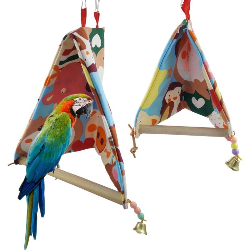 Bird Hut Nest House Bed Stand