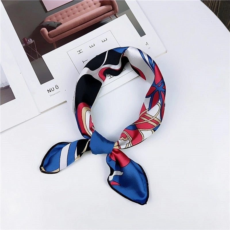 New Spring And Autumn Summer Small Silk Scarf Small Square Towel Women's Professional Variety Decorative Printed Scarf Scarf