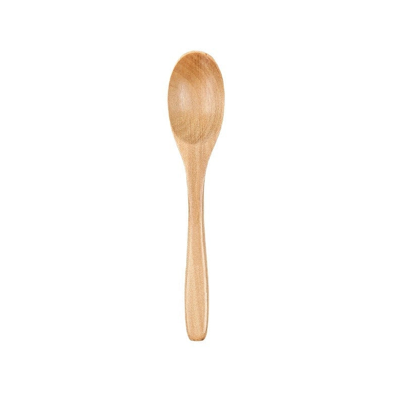 Phoebe Rice Spoon Long Pointed Handle Small Wooden Spoon Long Handle Salad Honey Spoon Wooden Spoon Small Spoon