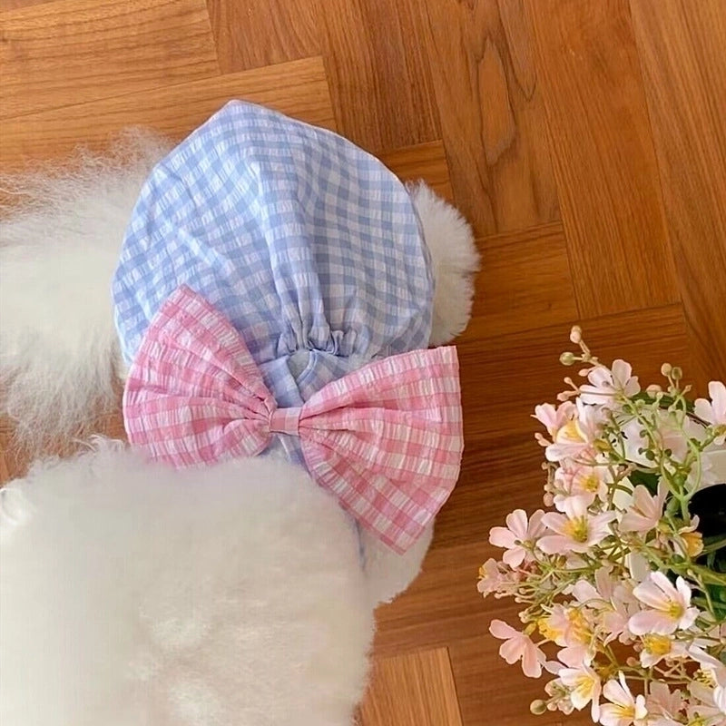 Minimalist Classic Style Cotton Color Block Pet Clothing