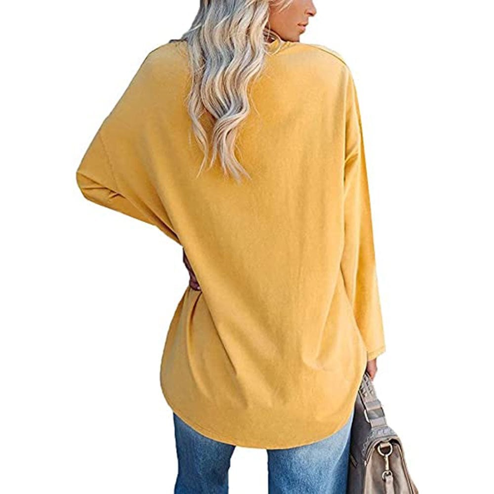 🔥The Last Day Promotion-SALE 70% OFF💋Women's loose long sleeve fashion V-neck knit top