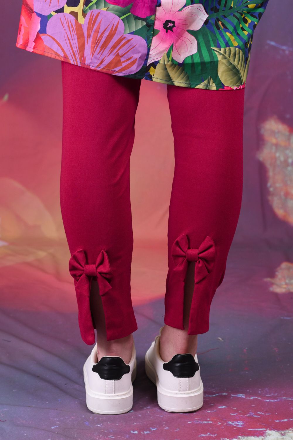 Orbit Iris Pant - Cerise