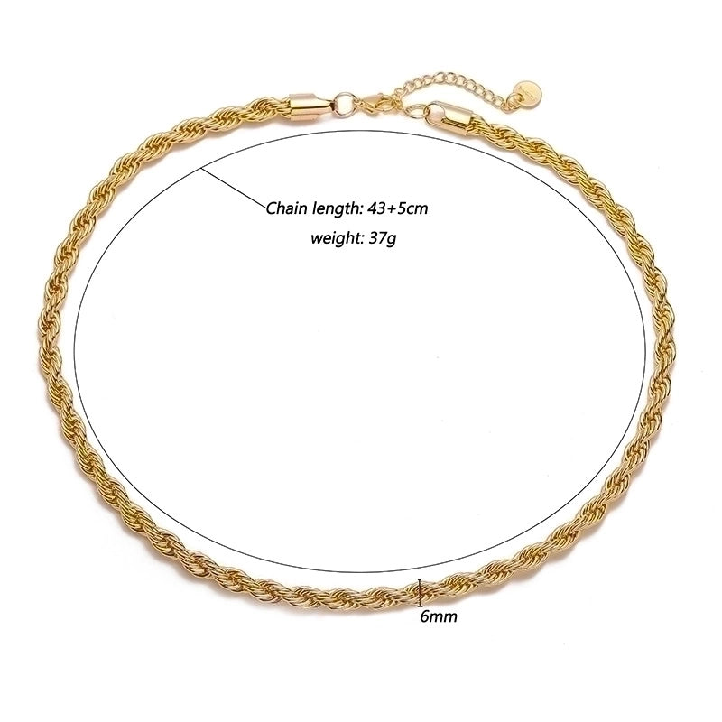 Stainless Steel IG Style Minimalist Plating Solid Color Necklace