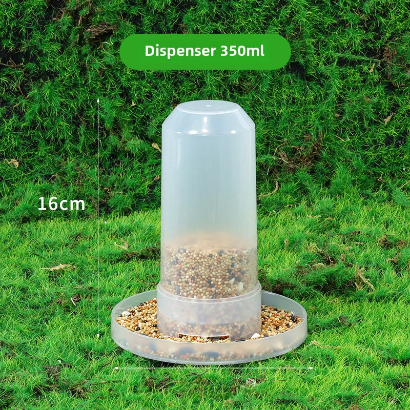 Rutin Chicken Feeder Automatic Feeder Chick Quail Drinker Pigeon Parrot Sink Bird Feeder Water Feeder