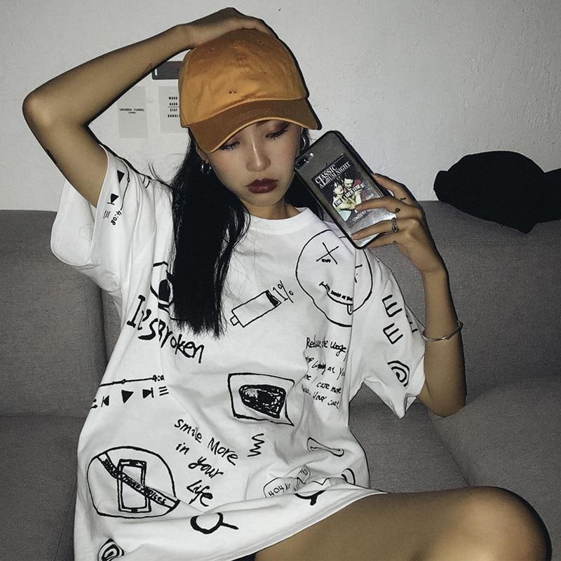 Hand Drawn Oversized Tee