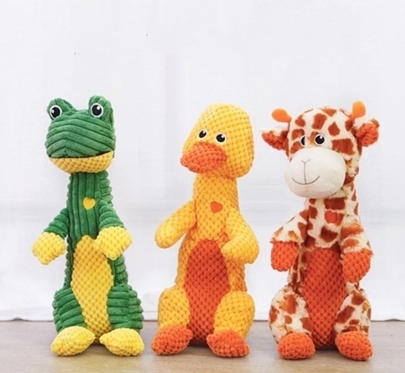 Cute Plush Cartoon Dinosaur Lion Pet Toys