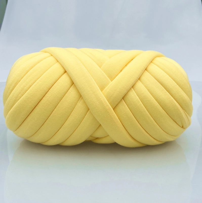 New Thick Ice Island Thread Woven Bag Diy Hand-woven Bag Filling Core Yarn Shoulder Bag