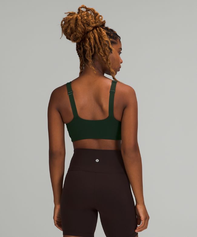 lululemon Ribbed Train Bra Medium Support, C/D Cup