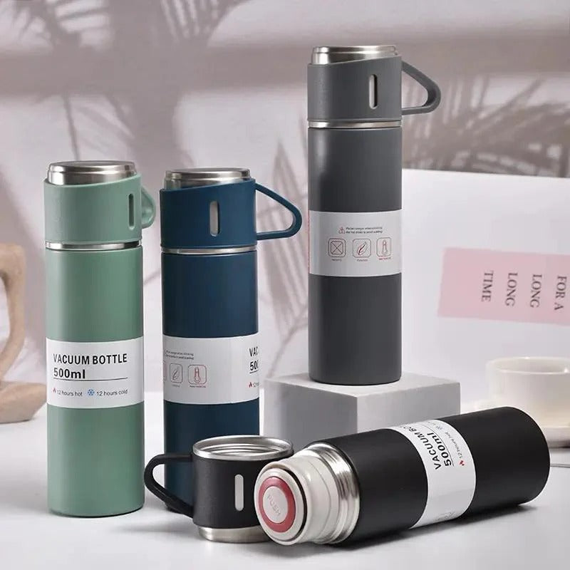 Vaccume Flask 500ML With Cups