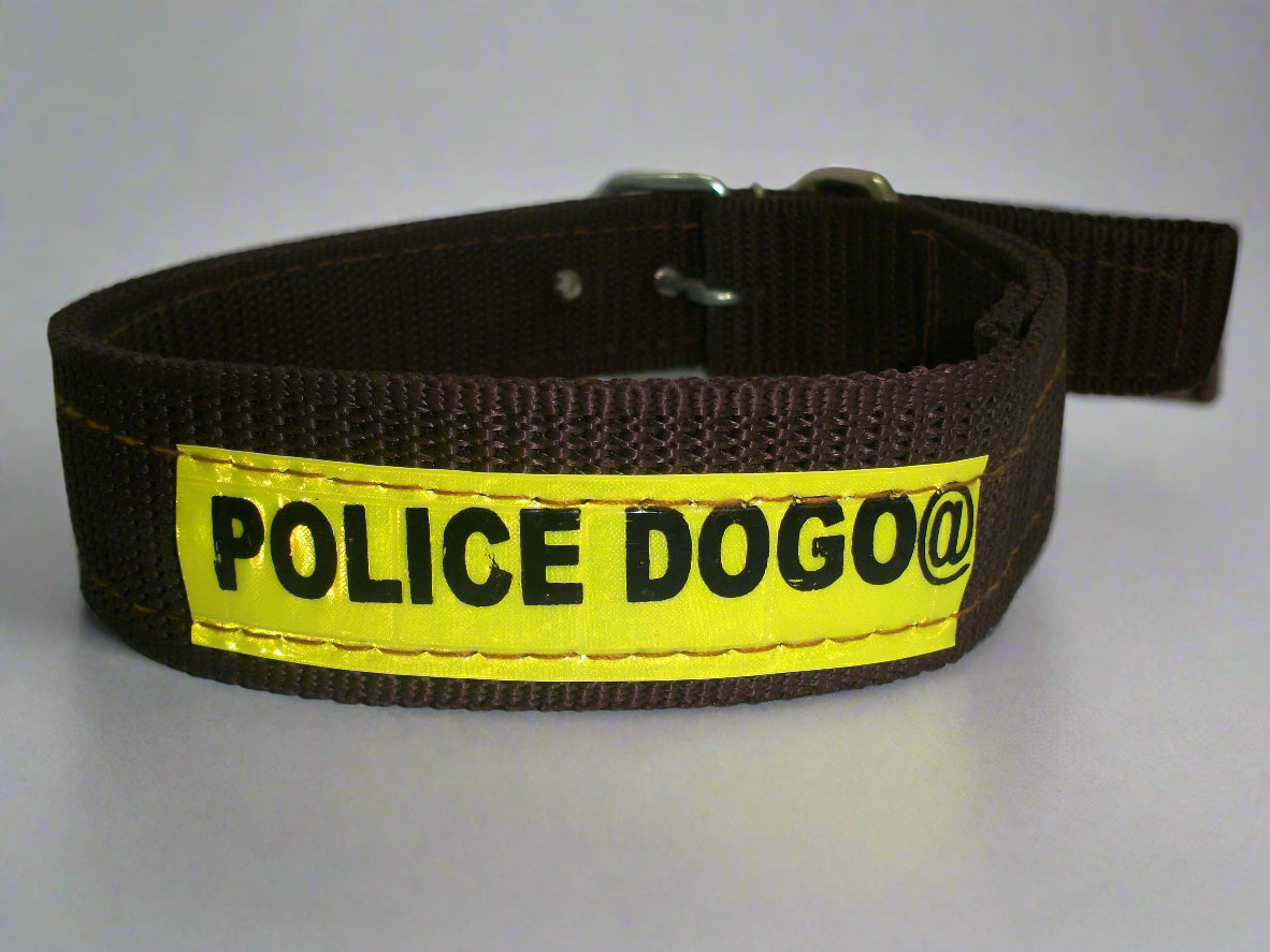 Police dog collar