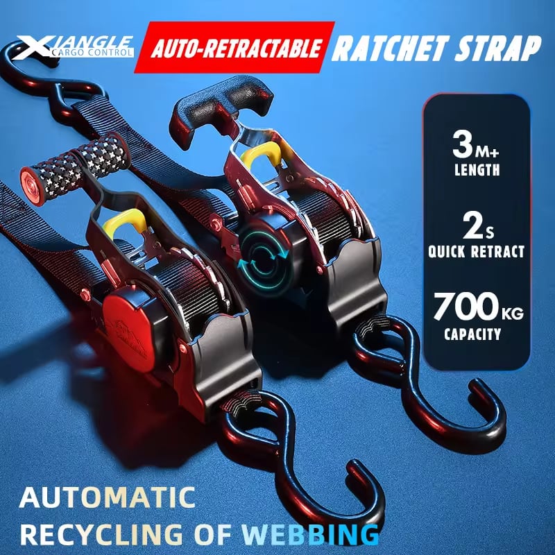 🔥LAST DAY 49% OFF-Auto Ratchet Strap