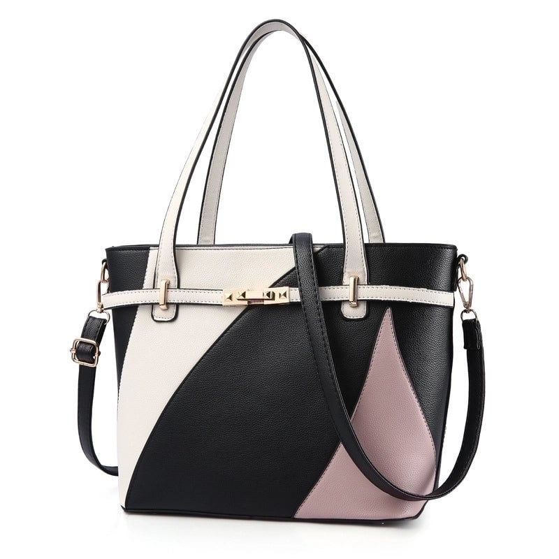 3 Pieces Women'S Large All Seasons Pu Leather Vacation Bucket Bag