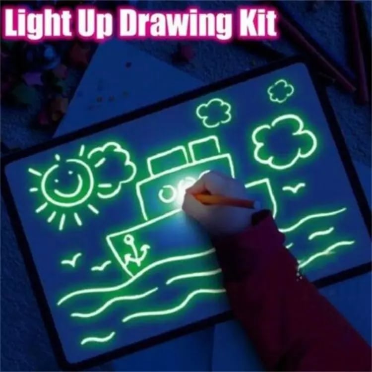 🔥BIG SALE - 25% OFF🔥🔥🌟Magic LED Light Drawing Pad - Release the Creativity of Children!☀