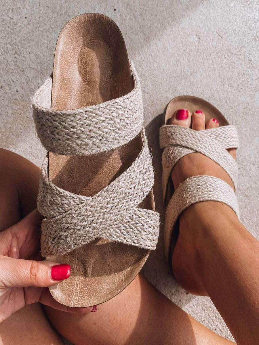 Stacked Sole Miri Sandals