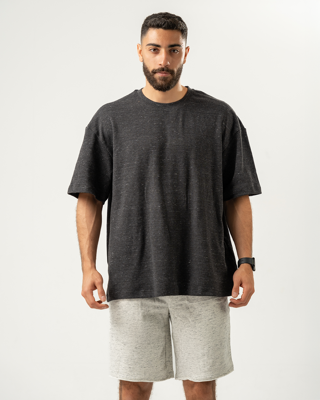 Men Jacquard T-shirt HalfSleeve