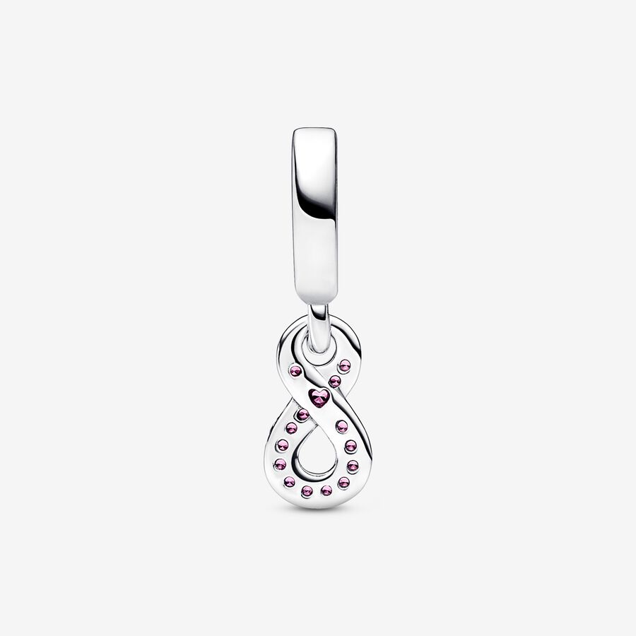 Sparkling Infinity Dangle Pandora Charm