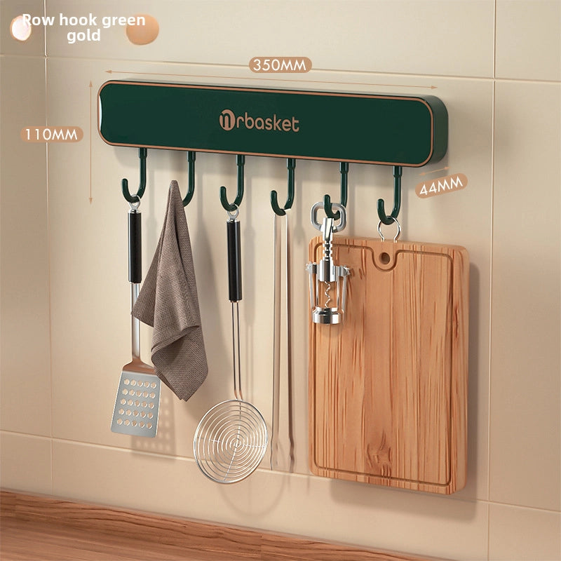 Knife Holder Wall-mounted Household Kitchen Supplies Knife Holder Knife Hook Integrated Storage Rack Multifunctional Kitchen Knife Storage Rack