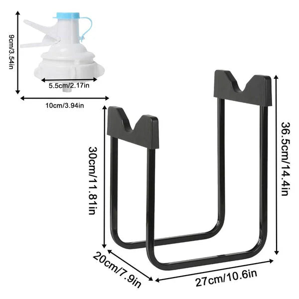 Water Bottle Stand Rack With Nozzle