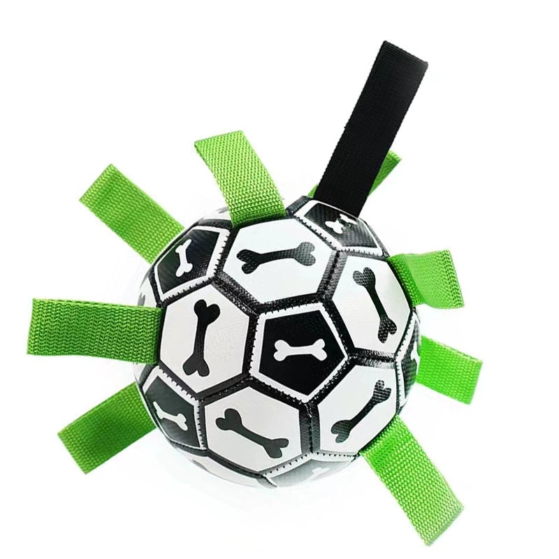 Minimalist PVC Rugby Football Pet Toys