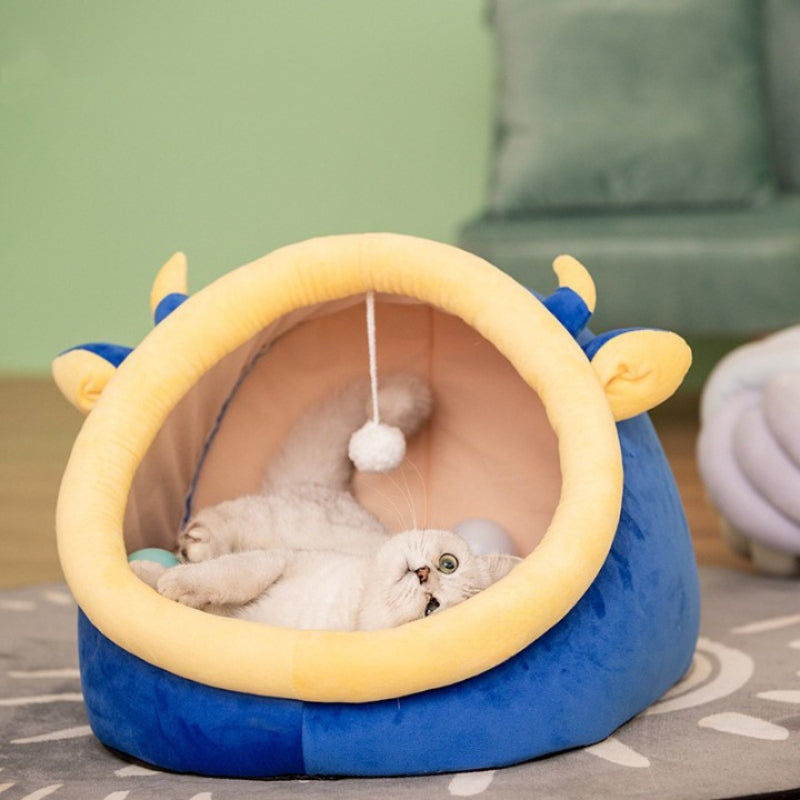 Washable Cat Basket Bed